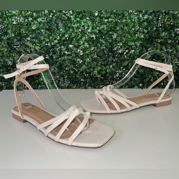 Journee Collection Shoes - NWOT  White Strappy Sandals